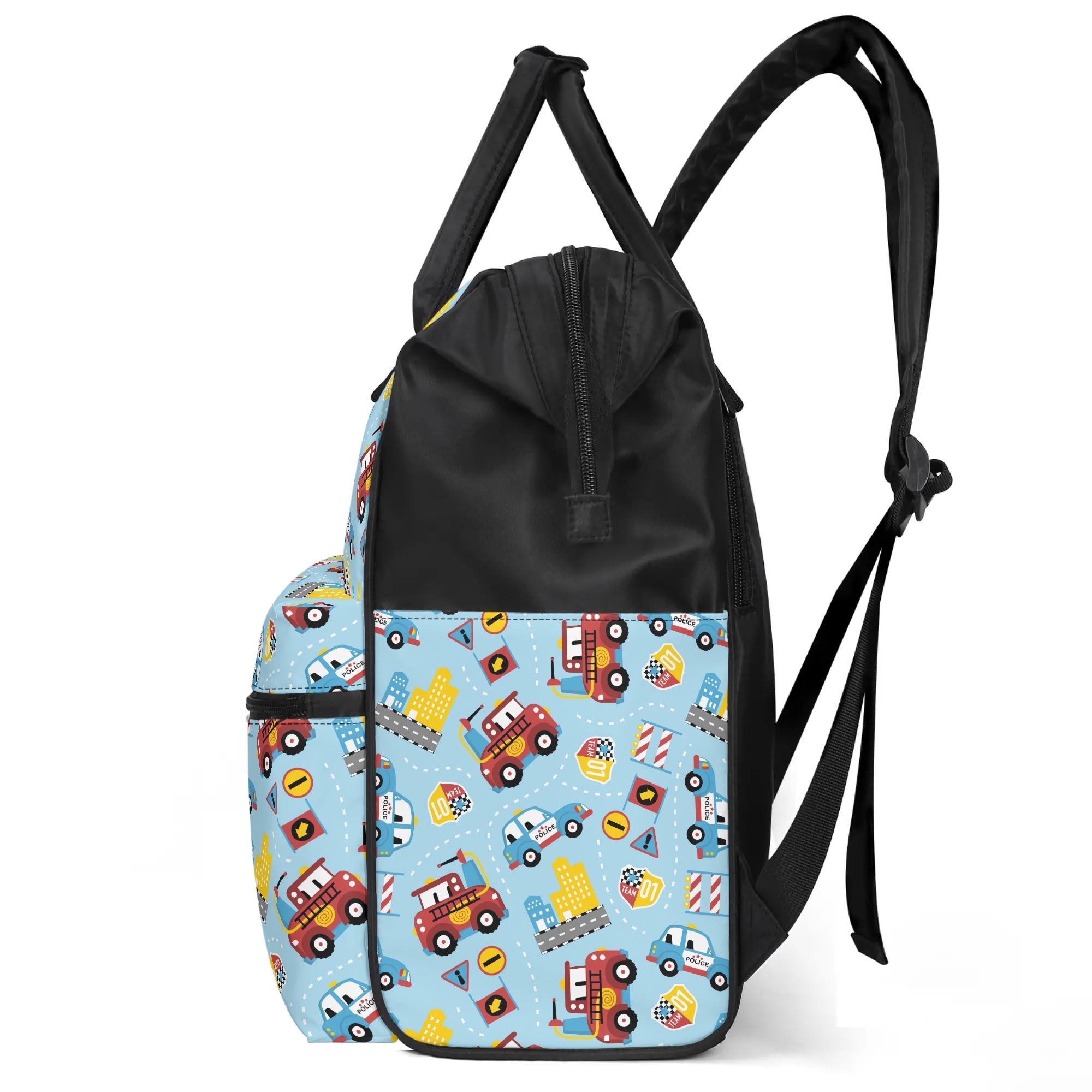 Large Capacity Diaper Bag Mummy Backpack Nursing Duckbilled Backpack - Image 4