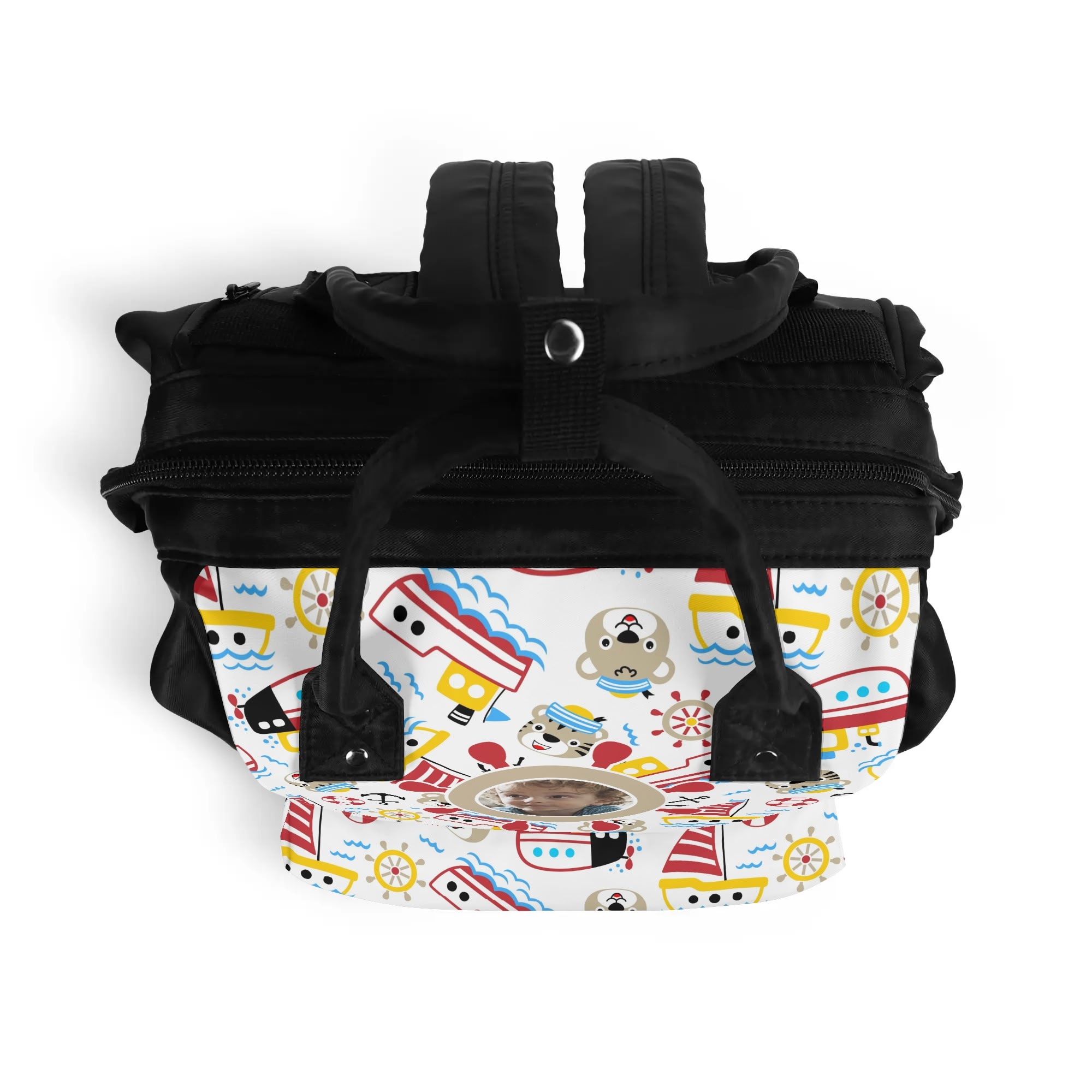 Large Capacity Diaper Bag Mummy Backpack Nursing Duckbilled Backpack - Image 6