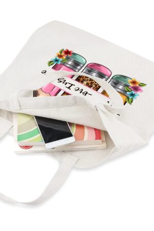 100% Cotton Tote Bag (Single-sided Print)