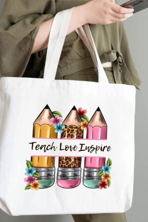 100% Cotton Tote Bag (Single-sided Print)