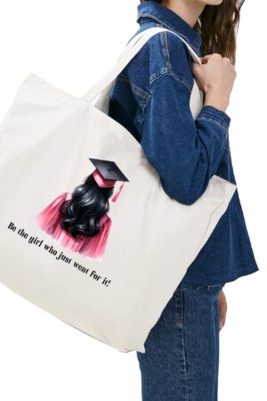 100% Cotton Tote Bag (Single-sided Print)