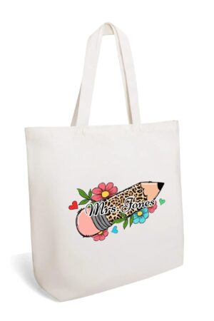 100% Cotton Tote Bag (Single-sided Print)