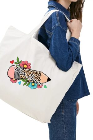 100% Cotton Tote Bag (Single-sided Print)