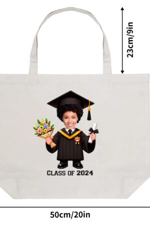 100% Cotton Tote Bag (Single-sided Print)