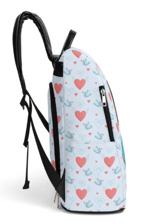 New Travel PU Daypack Anti-theft Backpack Nursing Bag