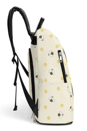 New Travel PU Daypack Anti-theft Backpack Nursing Bag