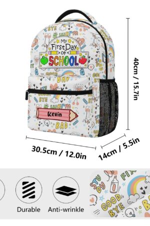 New 15 Inch Casual Style School Backpack