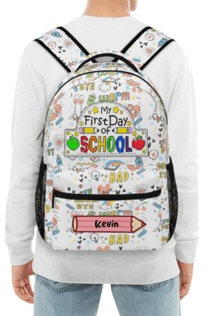 New 15 Inch Casual Style School Backpack