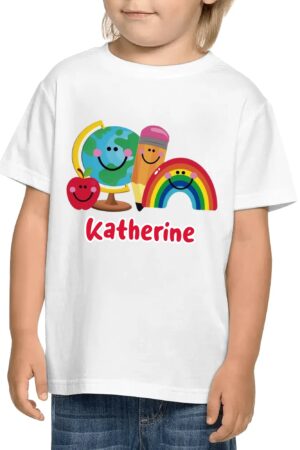 Kids Cotton Front & Back Printing T-Shirt