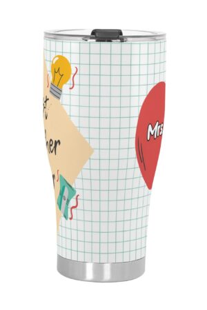 3D Personalized Stainless Steel Tumbler 30oz Printed Cup Gift