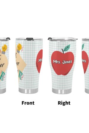 3D Personalized Stainless Steel Tumbler 30oz Printed Cup Gift