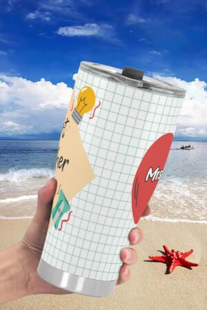 3D Personalized Stainless Steel Tumbler 30oz Printed Cup Gift