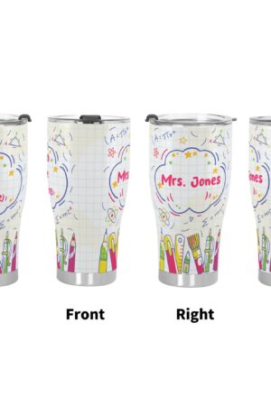 3D Personalized Stainless Steel Tumbler 30oz Printed Cup Gift