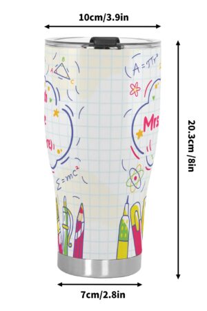 3D Personalized Stainless Steel Tumbler 30oz Printed Cup Gift