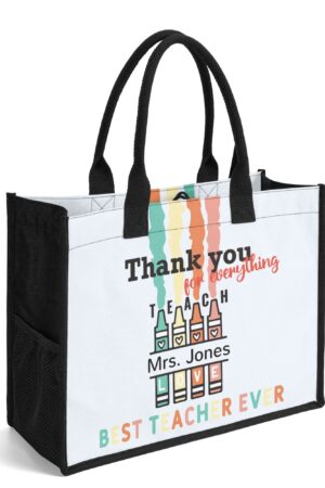 Premium All-Over Print Canvas Tote Bag（3 layers）