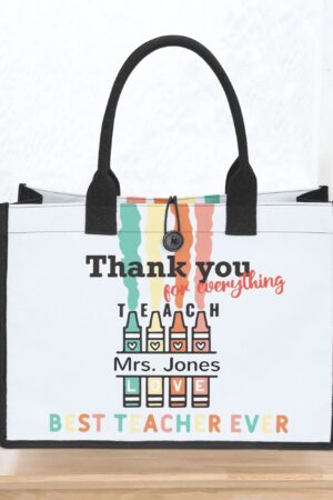 Premium All-Over Print Canvas Tote Bag（3 layers）
