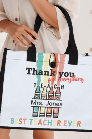 Premium All-Over Print Canvas Tote Bag（3 layers）