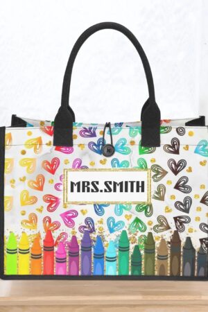Premium All-Over Print Canvas Tote Bag（3 layers）