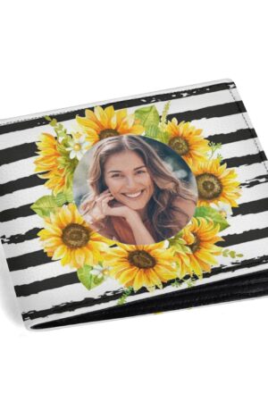 Men's Minimalist PU Leather Wallet Paper Folded Wallet