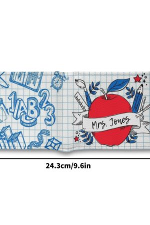 Men's Minimalist PU Leather Wallet Paper Folded Wallet