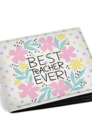 Men's Minimalist PU Leather Wallet Paper Folded Wallet