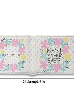 Men's Minimalist PU Leather Wallet Paper Folded Wallet