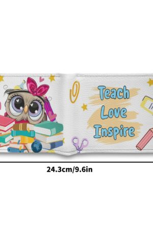 Men's Minimalist PU Leather Wallet Paper Folded Wallet