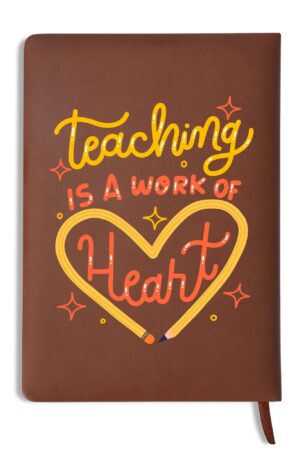 Custom 2 Sides Print PU Black and Brown Notebook