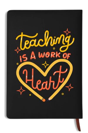 Custom 2 Sides Print PU Black and Brown Notebook