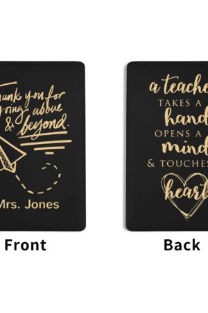 Custom 2 Sides Print PU Black and Brown Notebook