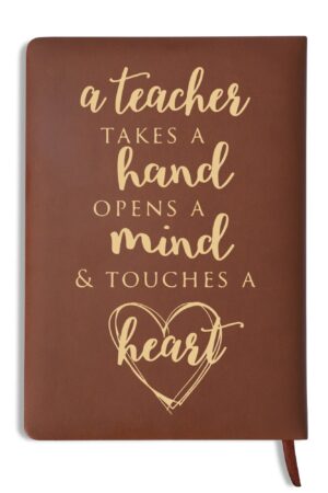 Custom 2 Sides Print PU Black and Brown Notebook