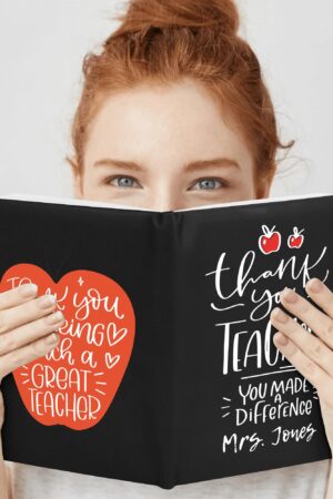 Custom 2 Sides Print PU Black and Brown Notebook