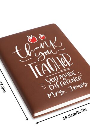 Custom 2 Sides Print PU Black and Brown Notebook