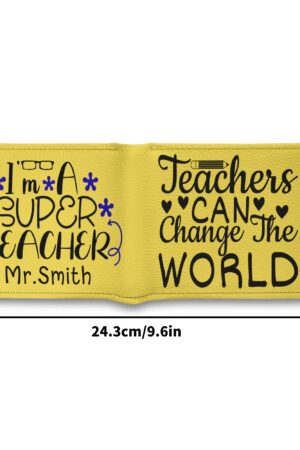 Men's Minimalist PU Leather Wallet Paper Folded Wallet