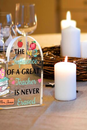 Heart Shaped Christmas Acrylic Keepsake Ornament Personalized Gift