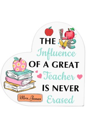 Heart Shaped Christmas Acrylic Keepsake Ornament Personalized Gift