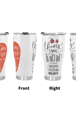 3D Personalized Stainless Steel Tumbler 30oz Printed Cup Gift