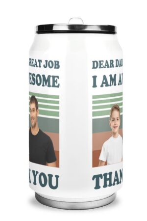 300ml Stainless Steel Cola Can Shaped Coke Cups Travel Tumbler