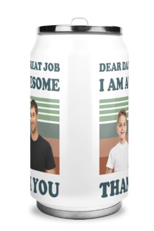 300ml Stainless Steel Cola Can Shaped Coke Cups Travel Tumbler