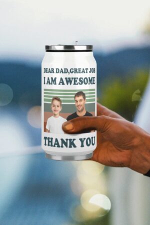 300ml Stainless Steel Cola Can Shaped Coke Cups Travel Tumbler