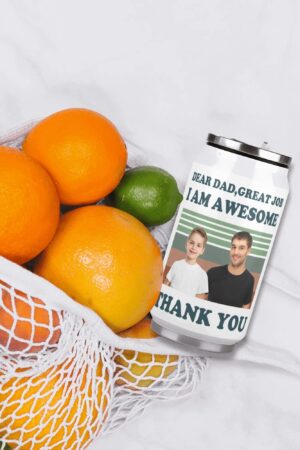 300ml Stainless Steel Cola Can Shaped Coke Cups Travel Tumbler