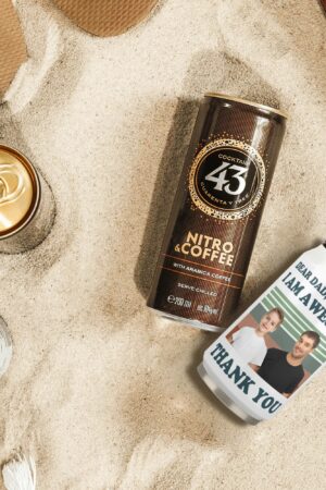 300ml Stainless Steel Cola Can Shaped Coke Cups Travel Tumbler