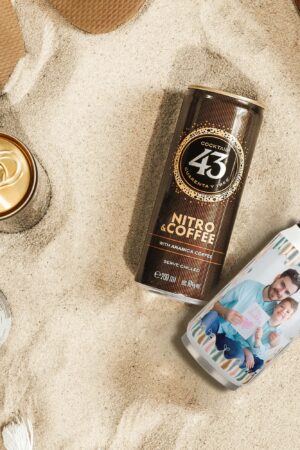 300ml Stainless Steel Cola Can Shaped Coke Cups Travel Tumbler