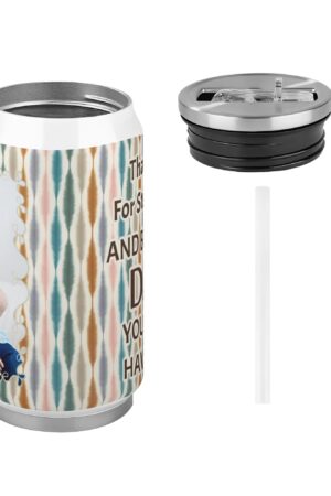 300ml Stainless Steel Cola Can Shaped Coke Cups Travel Tumbler