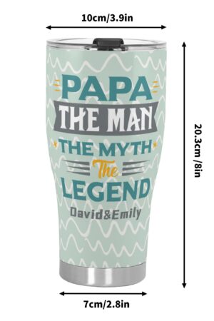 3D Personalized Stainless Steel Tumbler 30oz Printed Cup Gift