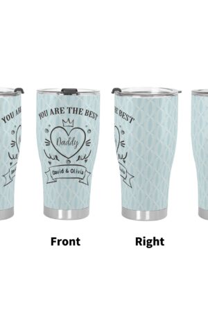 3D Personalized Stainless Steel Tumbler 30oz Printed Cup Gift