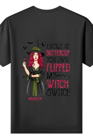 Women's Cotton Front & Back Printing T Shirt