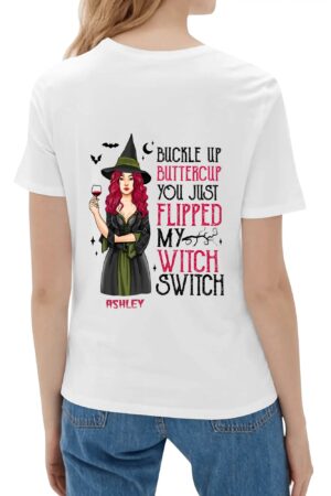 Women's Cotton Front & Back Printing T Shirt