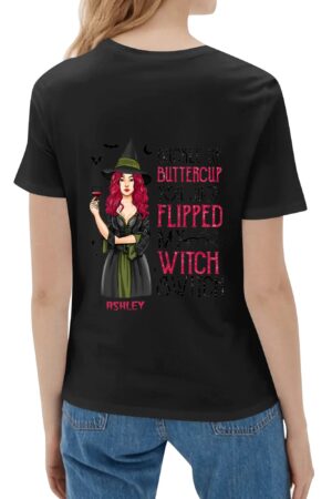 Women's Cotton Front & Back Printing T Shirt