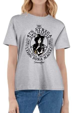 Women's Cotton Front & Back Printing T Shirt